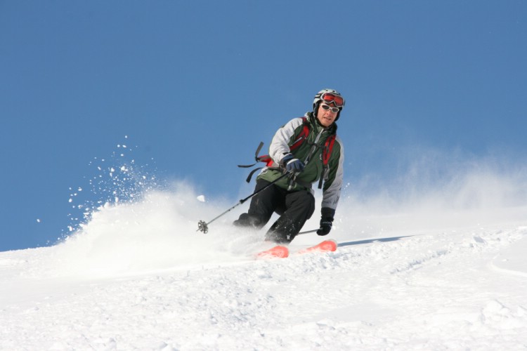 Heli ski Riksgränsen 3e april 2009.  Foto: Andreas Bengtsson