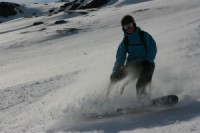 Heliski Riksgränsen April 30, 2009. Photo: Andreas Bengtsson