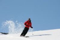 Heliski Riksgränsen, Sweden. May 17, 2009. Photo: Andreas Bengtsson