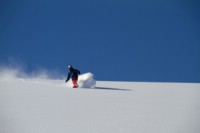 Helge on snowboard. March 18 2010 Photo: Andreas Bengtsson 